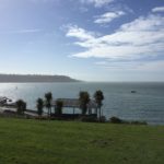 view of the sea with smeatons tower behind you