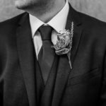 man wearing buttonhole
